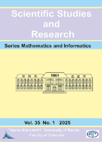 Coperta Scientific Studies and Research. Series Mathematics and Informatics