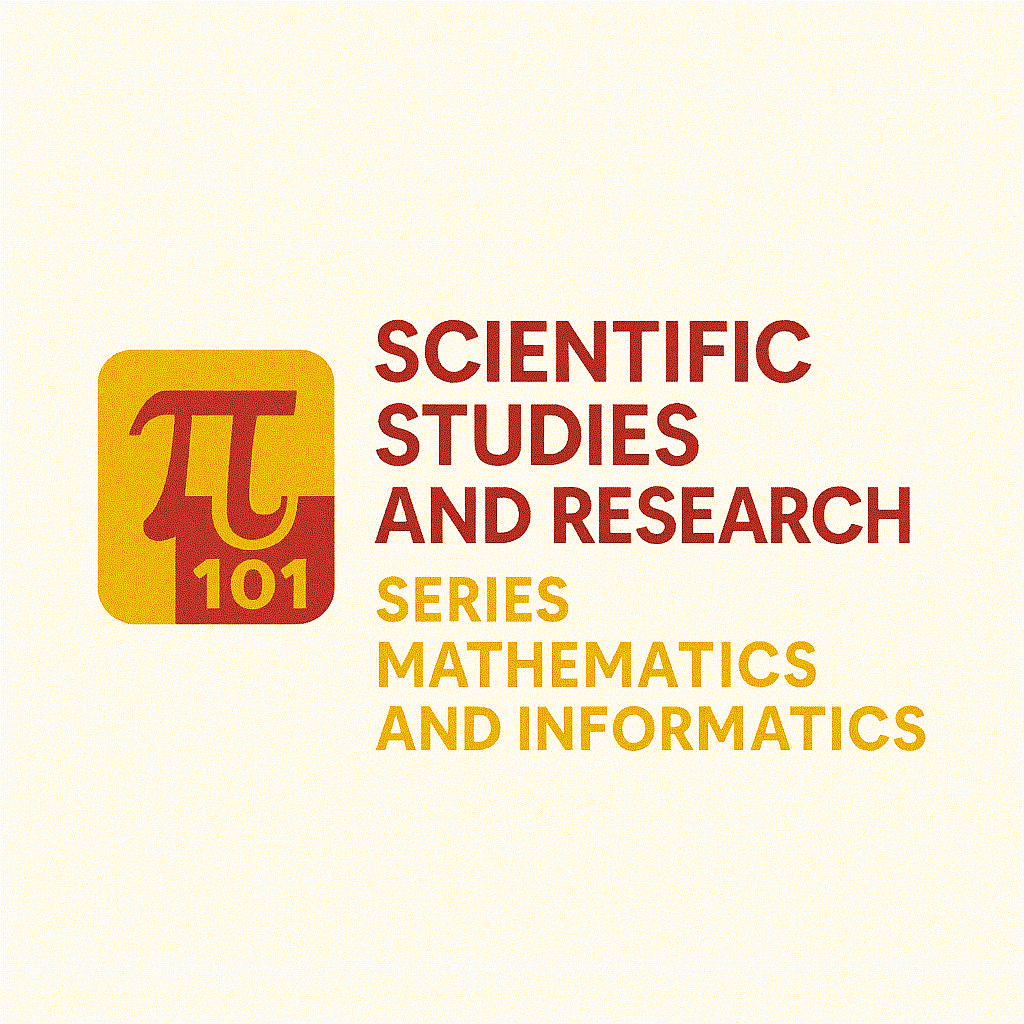 Coperta Scientific Studies and Research. Series Mathematics and Informatics