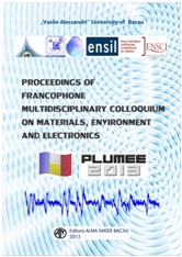 Coperta revistei Proceedings of Francophone Multidisciplinary Colloquium on Materials, Environment and Electronics